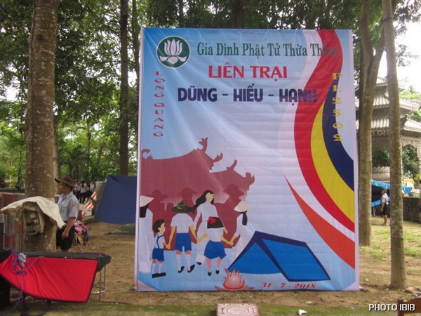 Entrance to the BYM Camp at Long Quang Pagoda