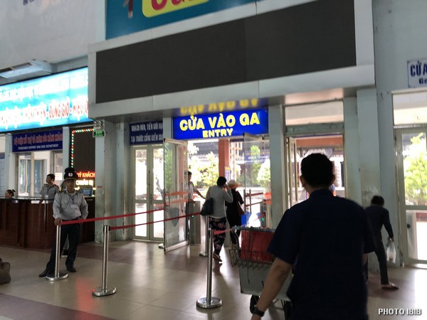 The entrance to Saigon train station, 5.10.2018