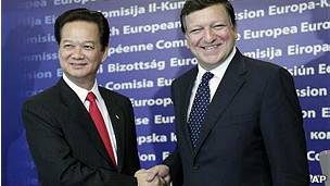 Hiệp định về hợp tác và đối tác giữa EU và Việt Nam (PCA) có thể được ký trong năm 2012. 