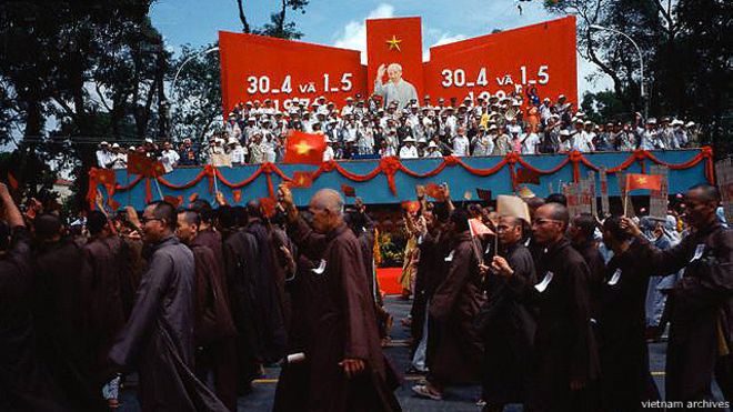 Chính quyền VN đã thành lập Giáo hội Phật giáo Việt Nam nhằm thay thế Giáo hội Phật giáo VN Thống nhất tồn tại từ trước 1975 ở miền Nam, theo tác giả.