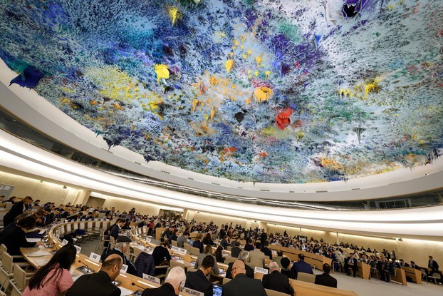 Toàn cảnh cuộc họp của Hội đồng Nhân quyền LHQ diễn ra tháng 11/2018 tại Geneve – Photo AFP